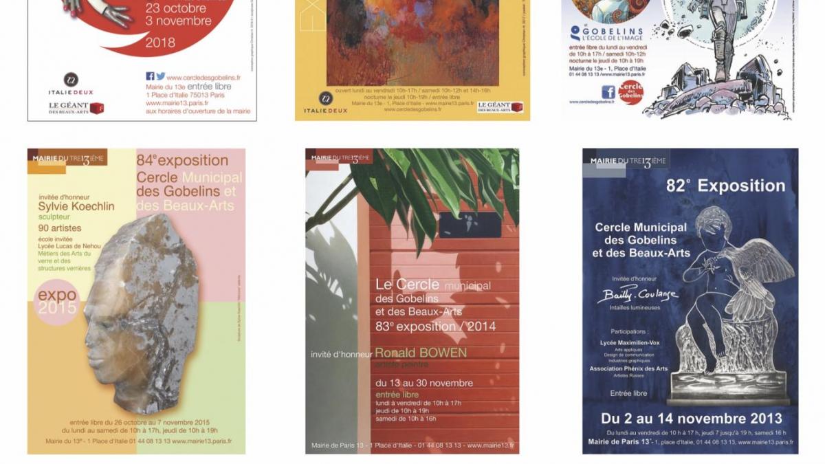 A3 affiches gobelins